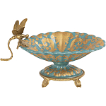 Фарфоровая чаша Золотая стрекоза Marlo Turi варинант исполнения - 1 | Loft Concept в Новосибирске