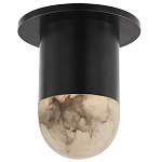 Потолочный светильник светодиодный с плафоном из натурального камня Purgatory варинант исполнения - 5 | Loft Concept в Новосибирске