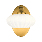  Бра с круглым плафон из матового белого стекла Kichler варинант исполнения - 7 | Loft Concept в Новосибирске