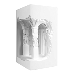 Встраиваемый в стену гипсовый светильник под покраску с колоннами и арками в античном стиле Antiquity Athena варинант исполнения - 4 | Loft Concept в Новосибирске