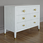 Бельевой Комод с 4 ящиками Elsa Dreams White варинант исполнения - 1 | Loft Concept в Новосибирске