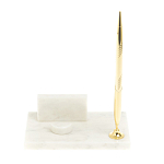 Подставка для телефона с ручкой из натурального камня креноид Natural Stone Stand варинант исполнения - 2 | Loft Concept в Новосибирске