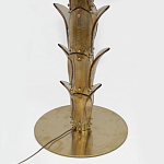 Торшер Glass Decorated Palm Floor Lamp Pink Листья Пальмы  варинант исполнения - 2 | Loft Concept в Новосибирске
