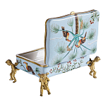 Шкатулка на четырех ангелах Blue Garden варинант исполнения - 2 | Loft Concept в Новосибирске