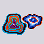 Сет из 3-х ковров «SAPPHIRE, QARTZITE, LABRADORITE» варинант исполнения - 2 | Loft Concept в Новосибирске