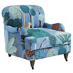 Дизайнерское классической формы на колесиках Trumann Armchair варинант исполнения - 1 | Loft Concept в Новосибирске