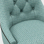 Мебельная ткань Шенилл бирюзовый цвет 142 см T4-61 варинант исполнения - 7 | Loft Concept в Новосибирске