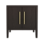 Тумбочка Primo с дверцами шпон темный орех варинант исполнения - 1 | Loft Concept в Новосибирске