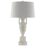 Настольная лампа с основанием в форме урны Piercing Stone варинант исполнения - 2 | Loft Concept в Новосибирске