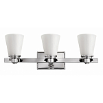 Бра для ванных комнат с белыми стеклянными конусными плафонами Hinkley варинант исполнения - 1 | Loft Concept в Новосибирске