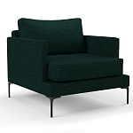 Мебельная ткань Шенилл темно-зеленый цвет 138 см T4-36 варинант исполнения - 11 | Loft Concept в Новосибирске