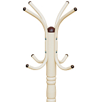 Вешалка напольная бежевая с 4-мя металлическими крючками Noble Branches варинант исполнения - 2 | Loft Concept в Новосибирске