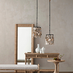 Подвесной светильник с подвесками из устричных раковин Sea Ravens варинант исполнения - 2 | Loft Concept в Новосибирске