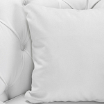 Кресло низкое с мягкой обивкой из велюра на 4-х ножках из массива березы Sophie Armchair white варинант исполнения - 7 | Loft Concept в Новосибирске