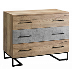 Комод с 3-мя ящиками в стиле лофт Urban Style Space варинант исполнения - 1 | Loft Concept в Новосибирске