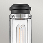 Бра для ванных комнат с прозрачным цилиндрическим плафоном на круглом основании Hinkley варинант исполнения - 8 | Loft Concept в Новосибирске