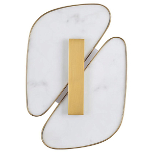 Бра с мраморными вставками Marble Plates