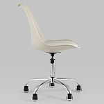 Офисный стул на металлическом основании EGGERY Beige варинант исполнения - 2 | Loft Concept в Новосибирске