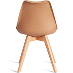 Стул с мягким сиденьем Arvika Latte варинант исполнения - 4 | Loft Concept в Новосибирске