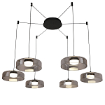 Люстра Blanton smoky 91 варинант исполнения - 1 | Loft Concept в Новосибирске