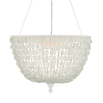 Люстра круглая с каскадом из декоративных элементов Sea Glass варинант исполнения - 1 | Loft Concept в Новосибирске