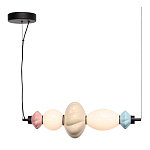 Подвесной светильник фигруный с керамическими элементами 18W LED Fragrant Light варинант исполнения - 1 | Loft Concept в Новосибирске