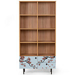 Широкий стеллаж с принтом Elise Rack варинант исполнения - 8 | Loft Concept в Новосибирске