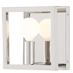 Бра настенное квадратной формы Wristband серебро варинант исполнения - 1 | Loft Concept в Новосибирске