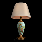 Настольная лампа голубая с изображением птиц Slip Away варинант исполнения - 4 | Loft Concept в Новосибирске