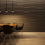 Гипсовая 3D Панель M-07 варинант исполнения - 1 | Loft Concept в Новосибирске