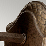 Бра для ванных комнат с прозрачным стеклянным плафоном в форме ананаса и декоративным основанием с рельефным узором Hinkley варинант исполнения - 7 | Loft Concept в Новосибирске