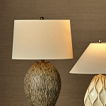 Настольная лампа с текстурным узором Movement of Smooth Lines варинант исполнения - 4 | Loft Concept в Новосибирске