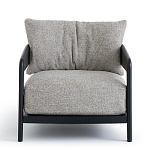 Кресло с каркасом из массива ясеня Deniaud Ash Grey Armchair варинант исполнения - 8 | Loft Concept в Новосибирске