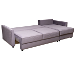 Диван трехместный раскладной Giorgio Sofa серый варинант исполнения - 4 | Loft Concept в Новосибирске