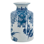 Ваза с мотивами цветущего сада с попугаями Vase Inspired by Nature варинант исполнения - 2 | Loft Concept в Новосибирске