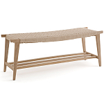 Деревянная банкетка из массива дуба Mia Oak Banquet варинант исполнения - 1 | Loft Concept в Новосибирске