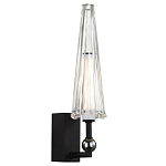 Бра с прозрачным плафоном из стекла Umbrella варинант исполнения - 1 | Loft Concept в Новосибирске