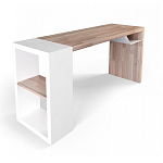 Письменный стол прямоугольный с полочкой под столешницей EcoComb варинант исполнения - 1 | Loft Concept в Новосибирске