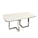 Стол обеденный раскладной керамический Absolute Perfection варинант исполнения - 3 | Loft Concept в Новосибирске