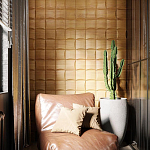 Гипсовая 3D панель с принтографией PM-103 варинант исполнения - 4 | Loft Concept в Новосибирске