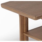 Стол кофейный деревянный с арочным основанием Arch Passage варинант исполнения - 2 | Loft Concept в Новосибирске