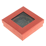 Зеркало карманное двухстороннее круглое из натурального камня Серафинит в подарочной упаковке Gold Stone Mirrors варинант исполнения - 4 | Loft Concept в Новосибирске