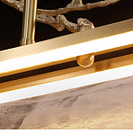 Люстра прямоугольная из фактурного стекла Chandelier Beam варинант исполнения - 9 | Loft Concept в Новосибирске