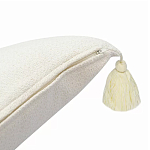 Подушка с цветочным принтом и кисточками Blooming Elegance Harper варинант исполнения - 3 | Loft Concept в Новосибирске