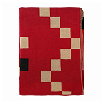 Плед хлопковый по мотивам башкирских орнаментов Ural and Siberian Patterns варинант исполнения - 5 | Loft Concept в Новосибирске