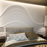 Барельеф BIG WAVE варинант исполнения - 3 | Loft Concept в Новосибирске