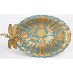 Фарфоровая чаша Золотая стрекоза Marlo Turi варинант исполнения - 3 | Loft Concept в Новосибирске