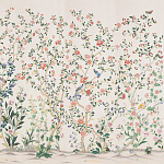 Обои ручная роспись Erdem Bleached White варинант исполнения - 2 | Loft Concept в Новосибирске