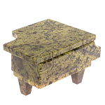 Шкатулка в виде рояля из натурального камня змеевик Stone Casket варинант исполнения - 3 | Loft Concept в Новосибирске