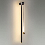 Бра черного цвета с изогнутым плафоном Luke Lampco Tracer Lamp варинант исполнения - 3 | Loft Concept в Новосибирске